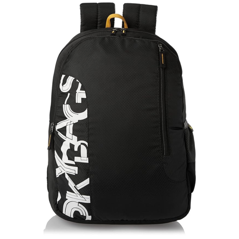 Casual Backpack 28L, 2 Main Compartments, Bottle Pocket, Front Pocket, Padded Shoulder Strap