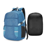 Laptop Backpack With Raincover, College Bag, Travel Bag For Unisex, Teal, 30 Litre