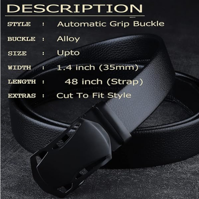Men's Formal Leather Belt