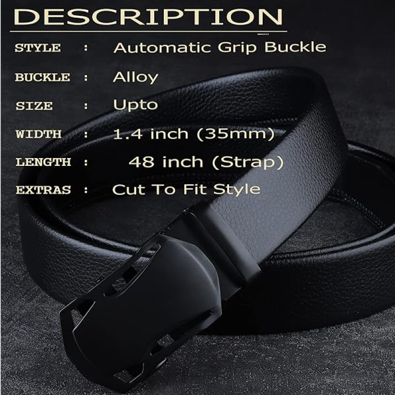 Men's Formal Leather Belt