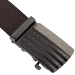 Men's PU Leather Auto Lock Belt